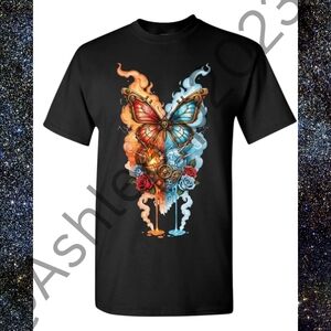 Fire And Ice Unisex Short Or Long Sleeve Shirt